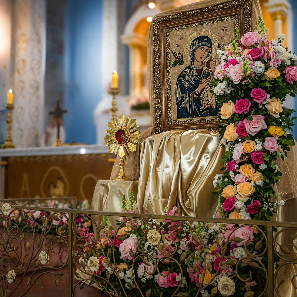 Nossa Senhora do Perpétuo Socorro: caminho que conduz a Cristo