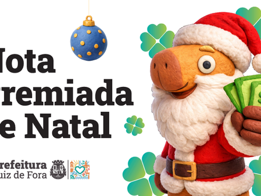 Nota Fiscal Premiada de Natal da PJF tem 561 contemplados