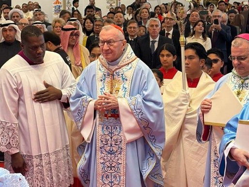 Parolin: com Cristo, até o deserto se torna lugar seguro para quem busca proteção