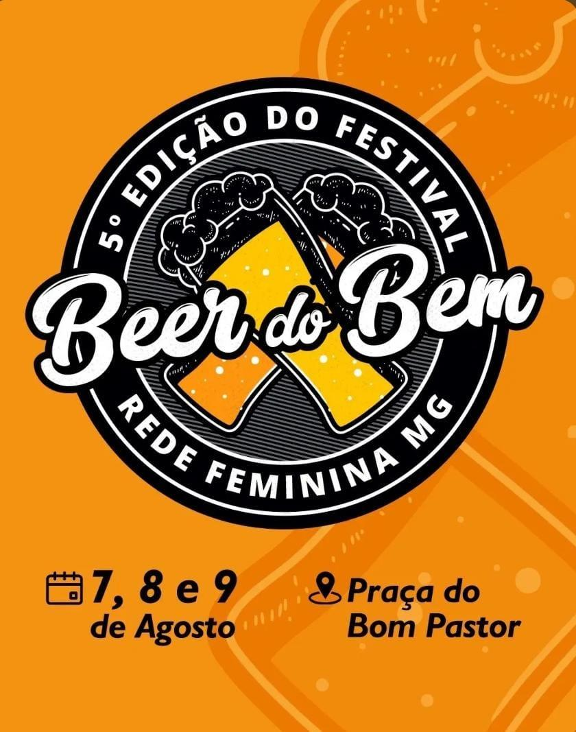 Festival Beer do Bem chega à 5ª edição e une cerveja artesanal, música e solidariedade em Juiz de Fora