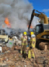 Fotos: Corpo de Bombeiros JF