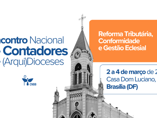 CNBB abre inscrições para Encontro Nacional de contadores e ecônomos em 2027