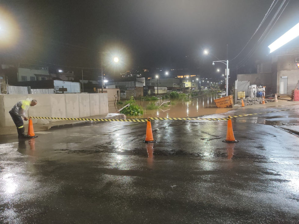 Secretaria de Saúde orienta sobre os perigos do contato com a água de enchentes ou enxurradas