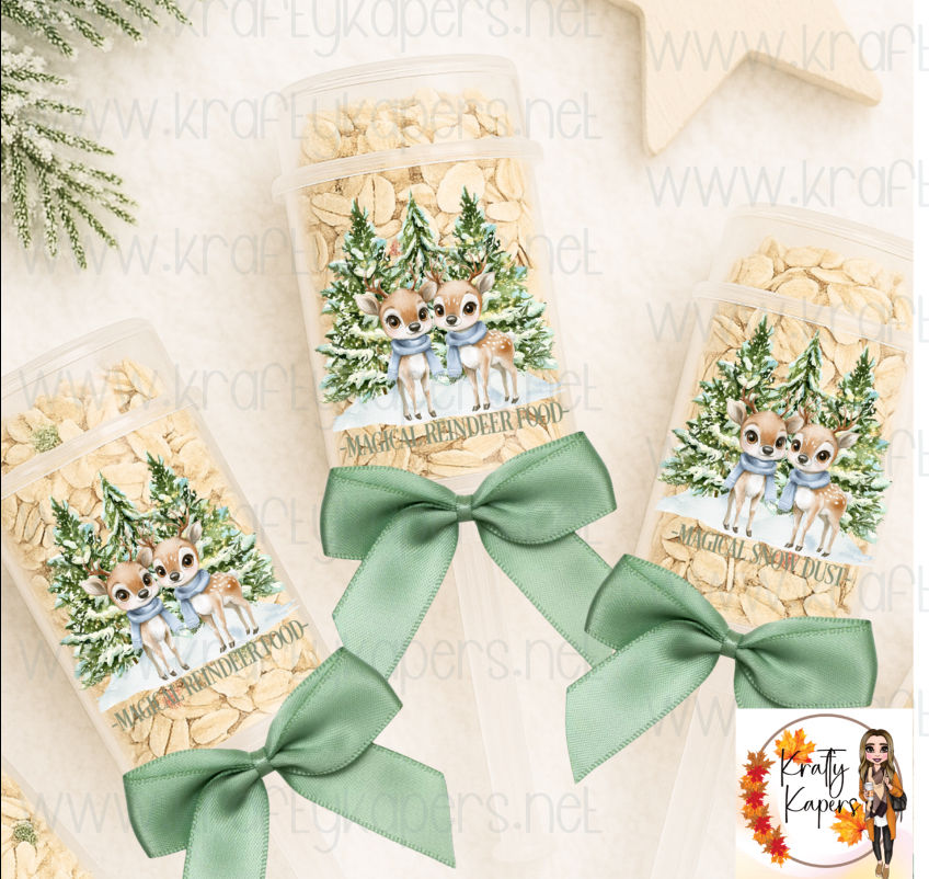 Christmas Eve Reindeer Snow Popper | Magical Reindeer Food | Christmas Eve |