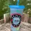 Thumbnail: Colour Changing Cold Cup, Gaming Plastic Re-useable cup with plastic lid and str