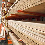 Lumber Selection at Hardware Store