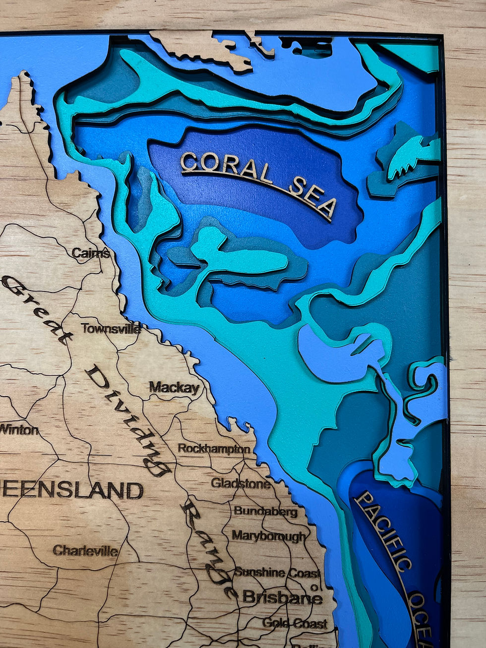 Thumbnail: Seven Layer Australia Map