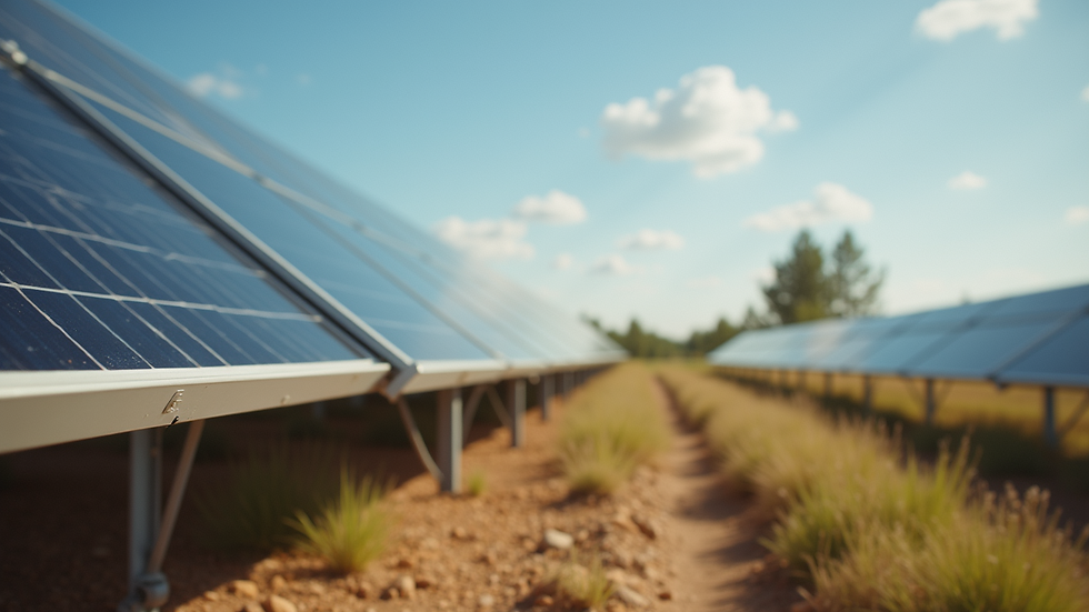 Eye-level view of a solar energy diverter installation