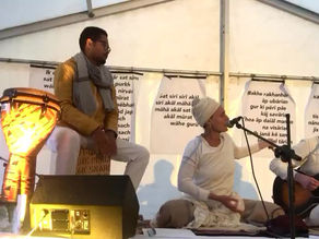 Sadhana Shakti par Ericamrit et Mahadev au printemps du yoga, au Domaine du Faon, le 25 mai 2022. 