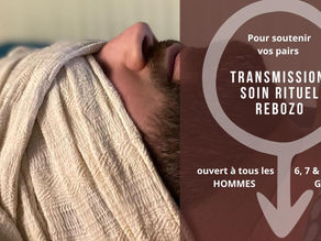 Transmission Soin Rituel Rebozo pour Hommes - formation, à Genève, les 6, 7 et 8 octobre 2023