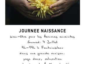 Journée Naissance à Fontainebleau