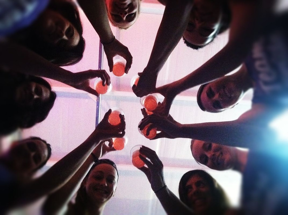champagne toast