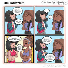 Pole Dancing Comic