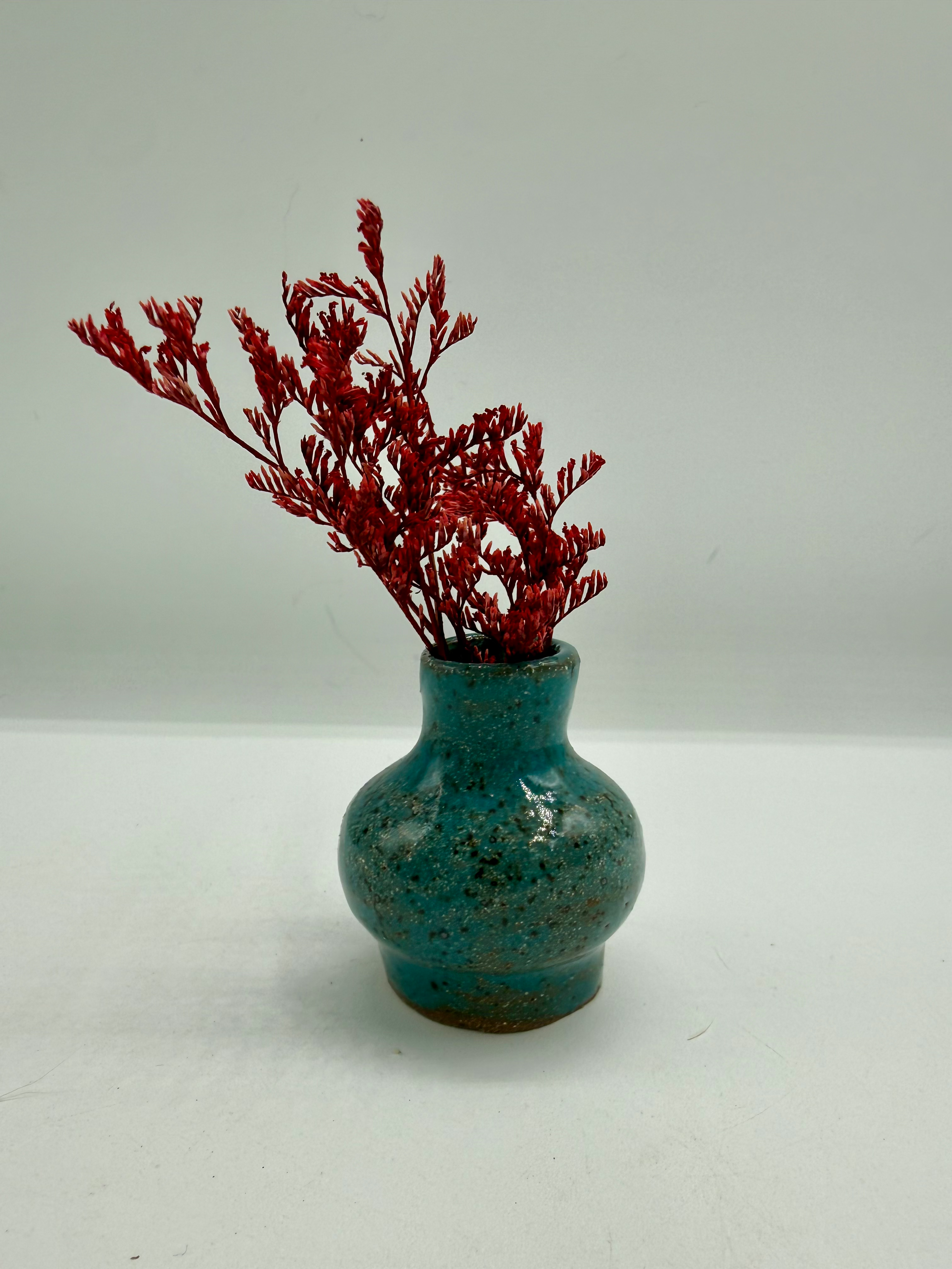 Speckled Blue Tiny Pot by Aimee