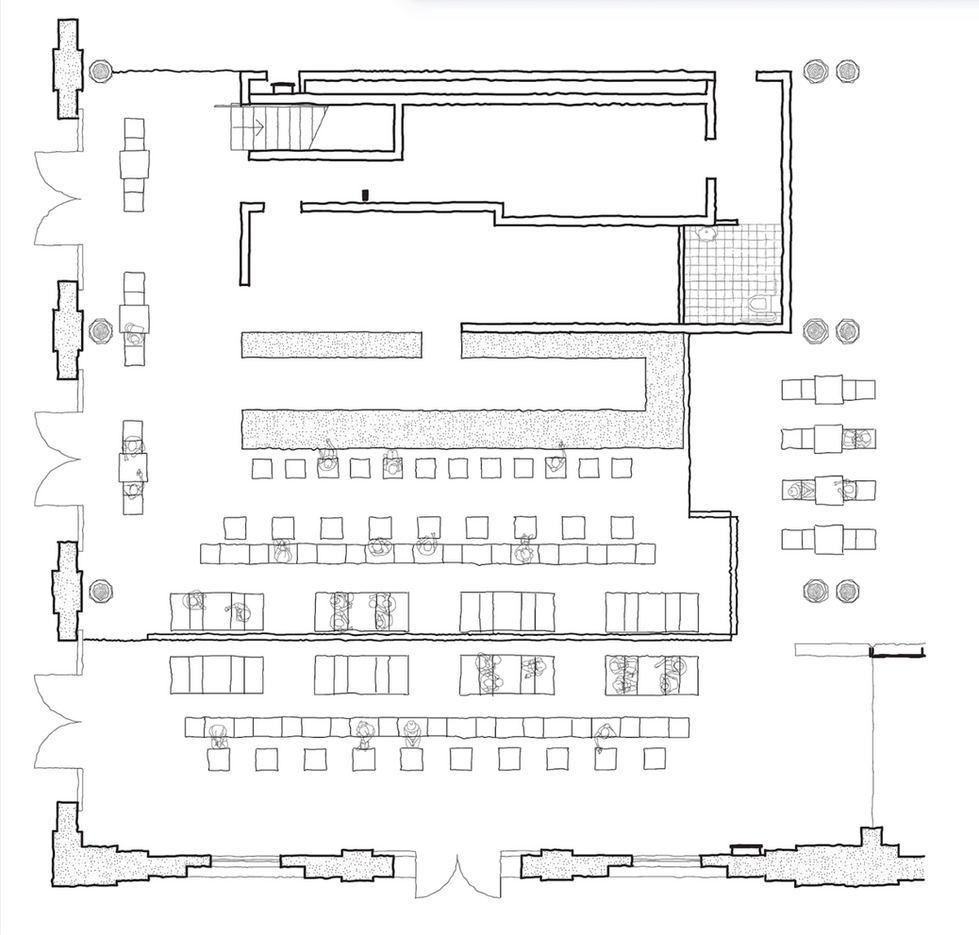 Plan (Representation of Gustav Peichl)