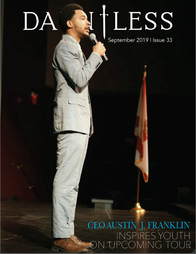 Austin J. Franklin featured in Beautiful & Dauntless Magazine