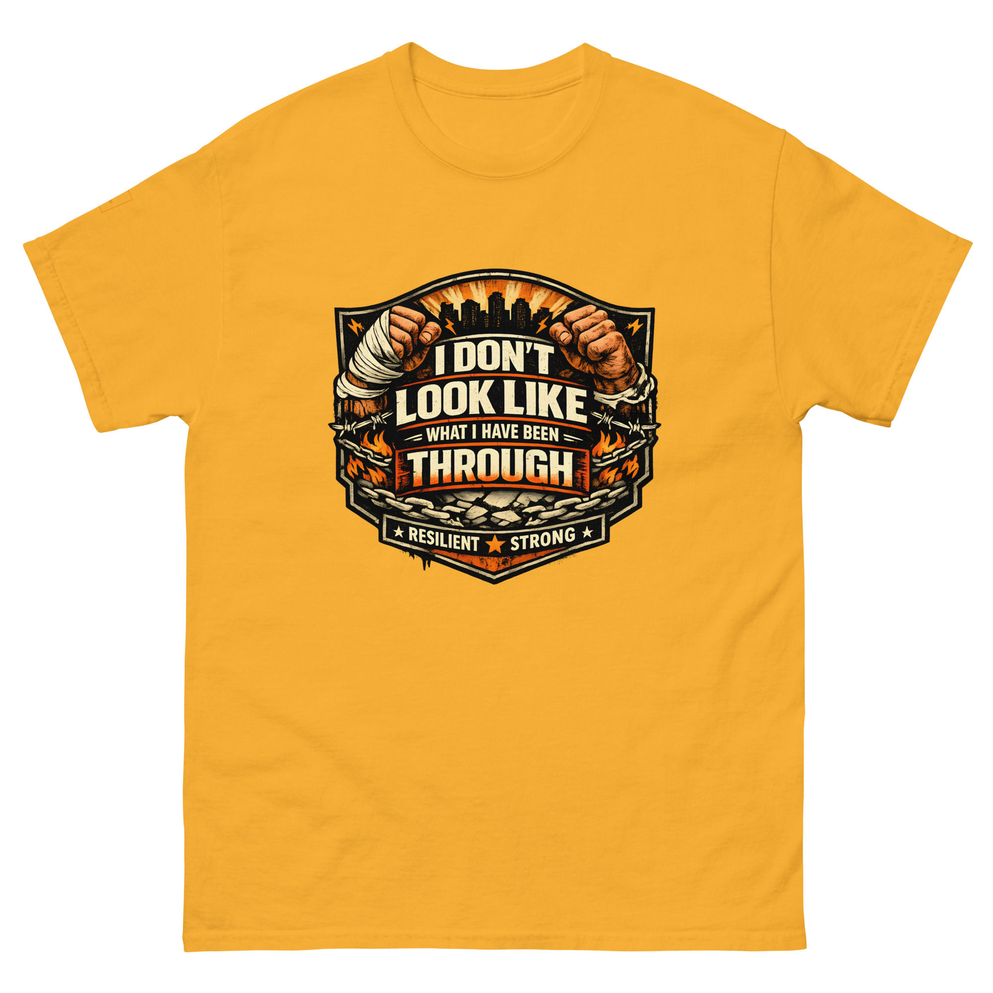 i dont look like what i been through Unisex classic tee