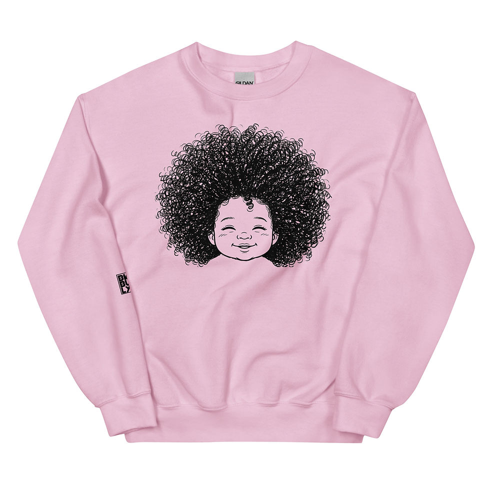 Thumbnail: Baby Hair Unisex Sweatshirt