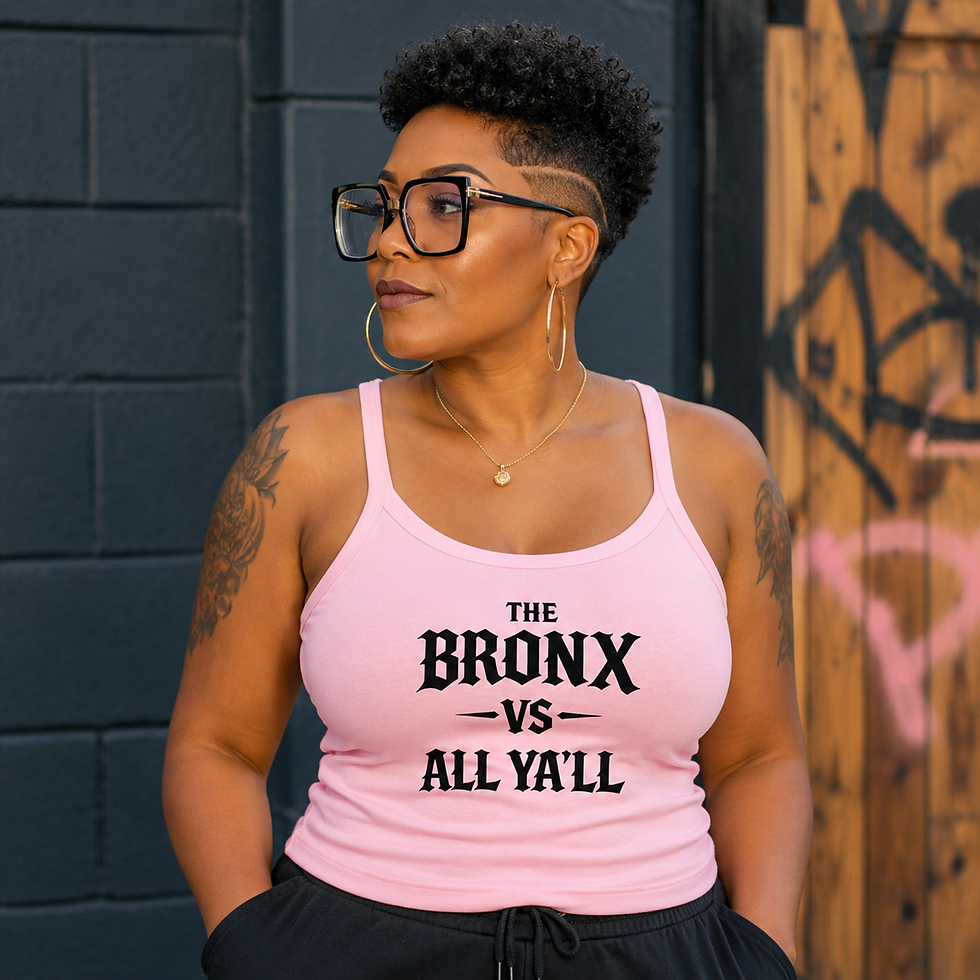 Thumbnail: the bronx vs all yall Women’s micro-rib tank top