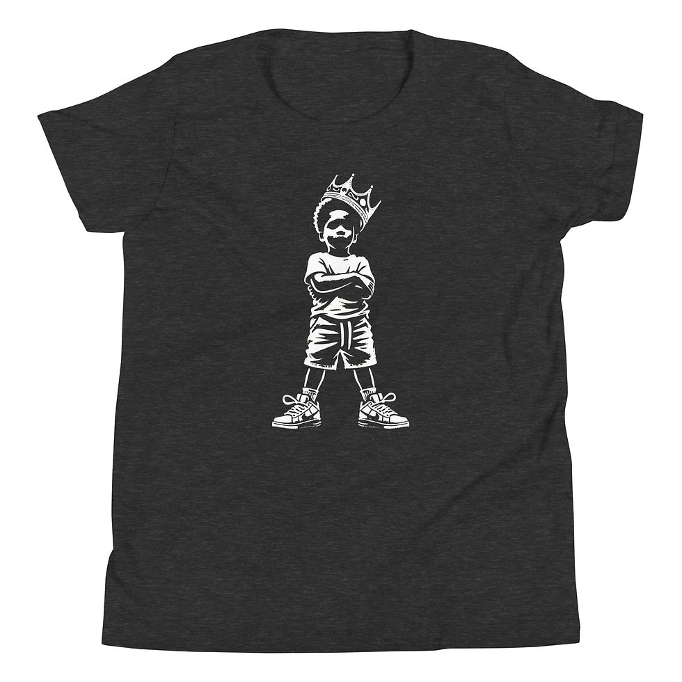 Thumbnail: young king Youth Short Sleeve T-Shirt