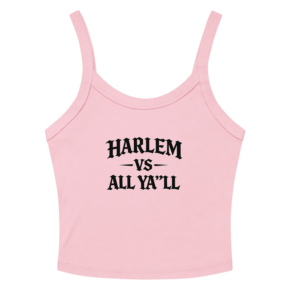Thumbnail: Harlem All Yall Women’s micro-rib tank top