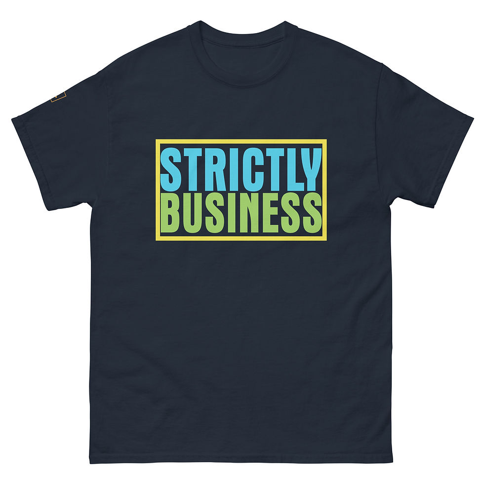 Thumbnail: STRICTLY BUSINESS Unisex classic tee