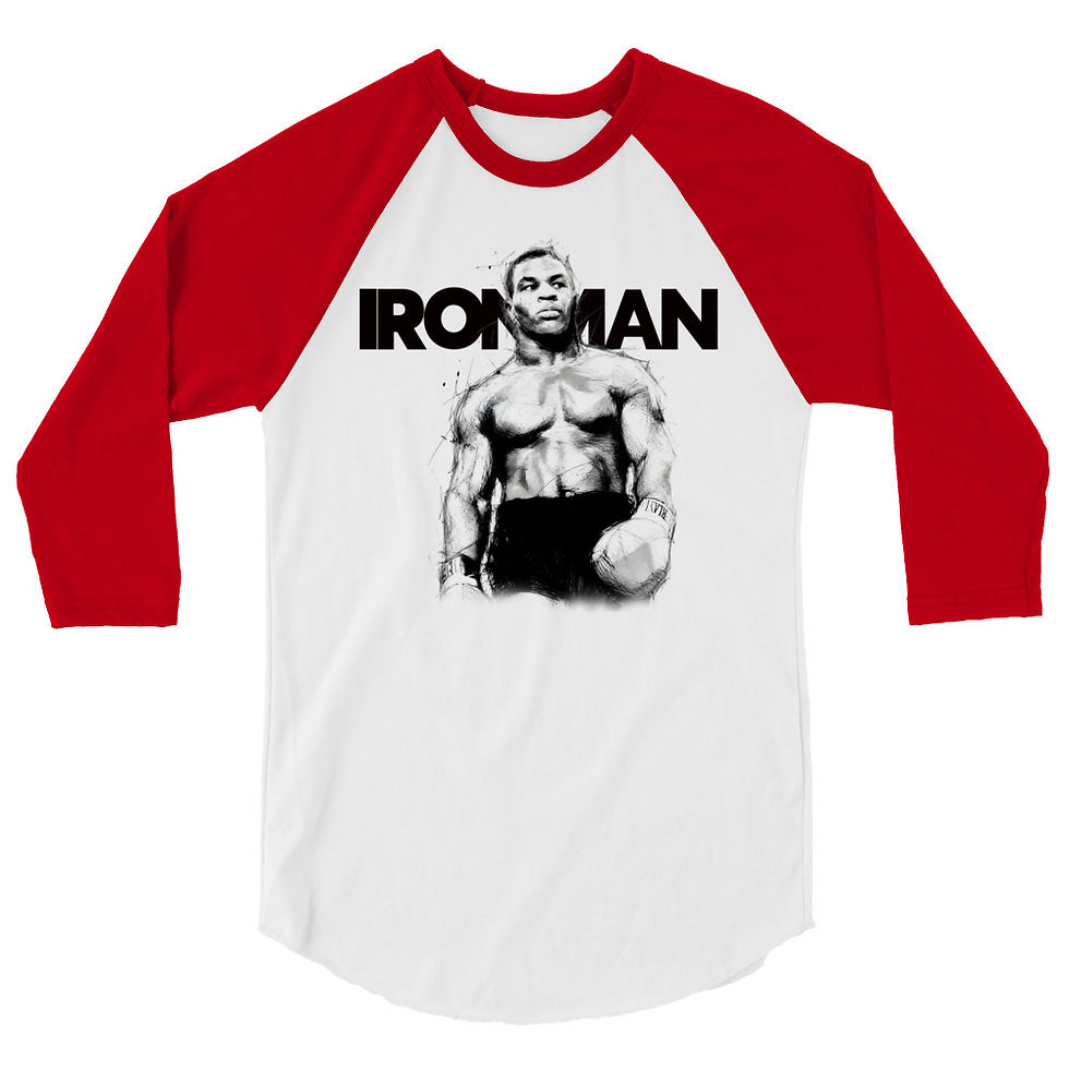 Thumbnail: ironman 3/4 sleeve raglan shirt