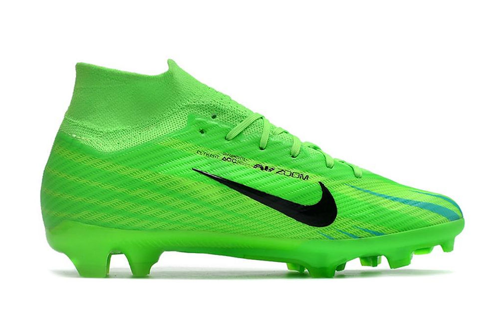 Miniatura: Chuteira Nike Mercurial Superfly 9 Elite CR7 verde