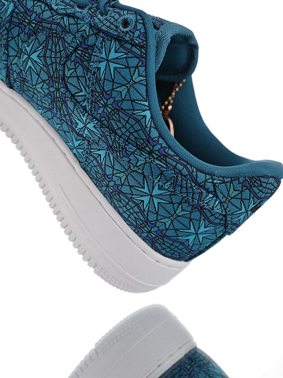 Miniatura: Tênis Nike Air Force 1 Low Esmerald Stained Glass Premium