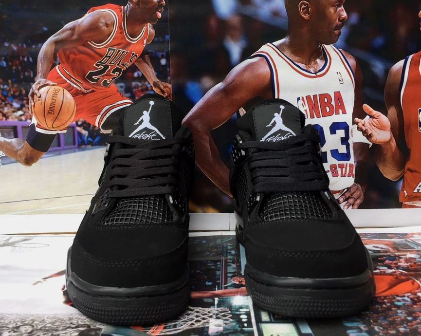 Miniatura: Air Jordan 4 Retro Black Cat