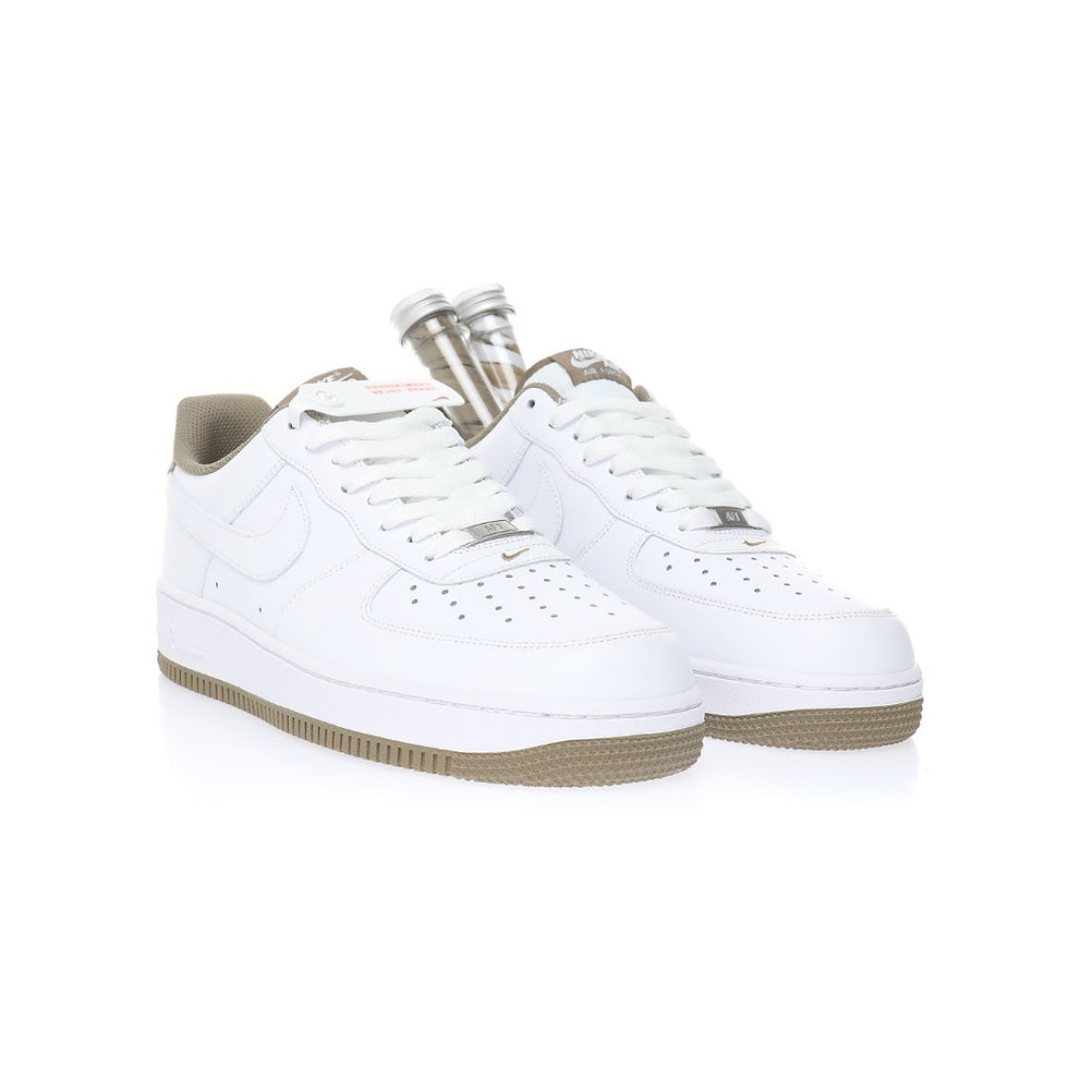 Miniatura: Nike Air force "White/Taupe"
