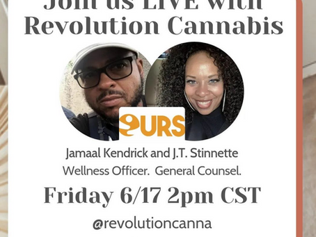 Chicago: 06/16/2022 Instagram LIVE with OURS + Revolution Cannabis