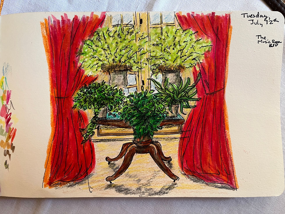 Plant Stand, Borgo Santo Pietro, Tuscany Italy