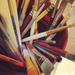 Working in my studio today ❤️