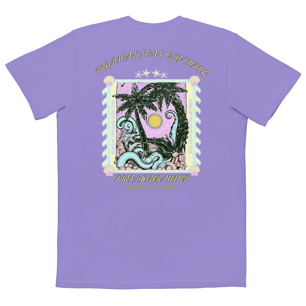 Thumbnail: Men's Free Your Mind pocket t-shirt