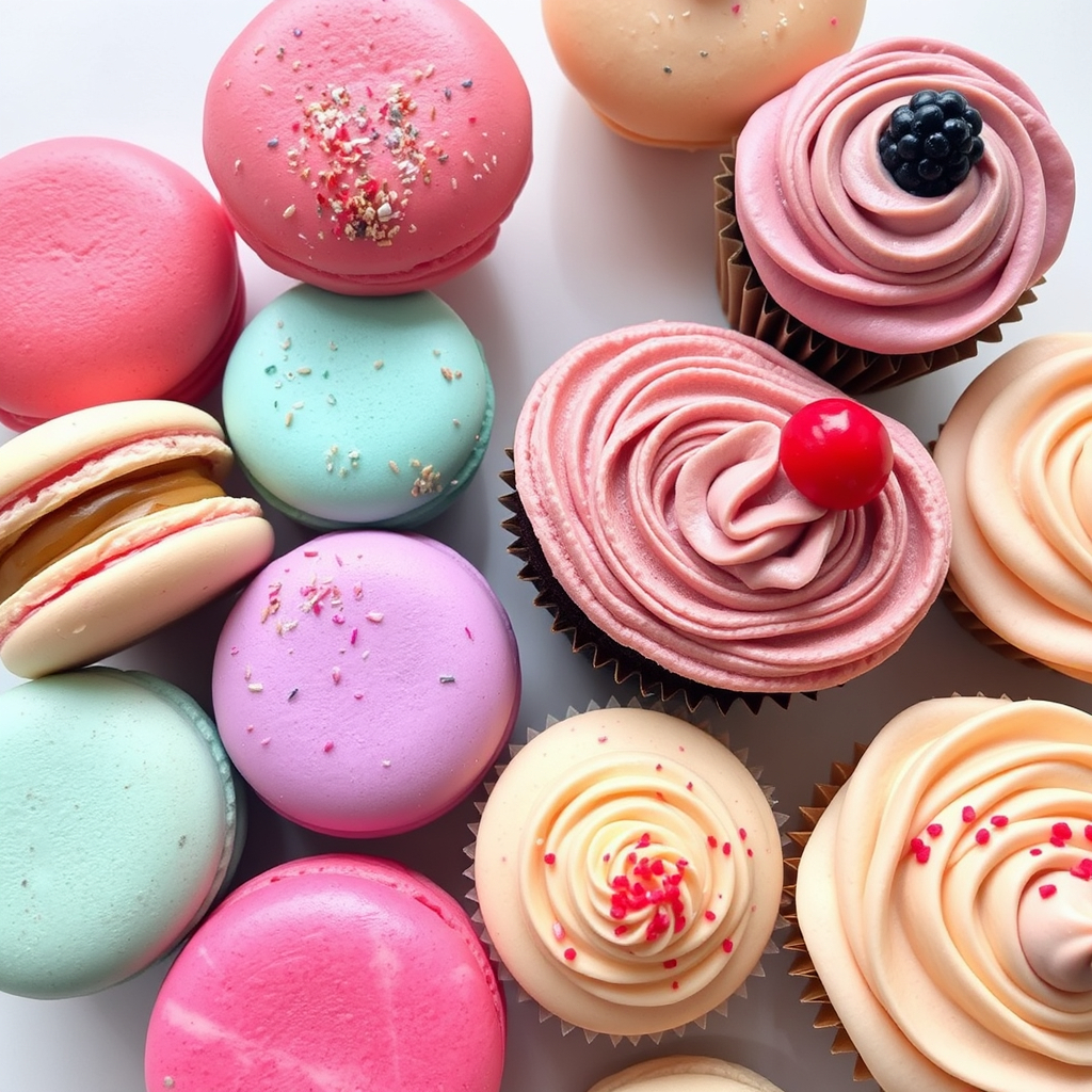 Arranged Food and Objects