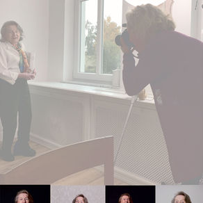 Tilly Boesche-Zacharow zu Besuch im Fotostudio Steffi Rose