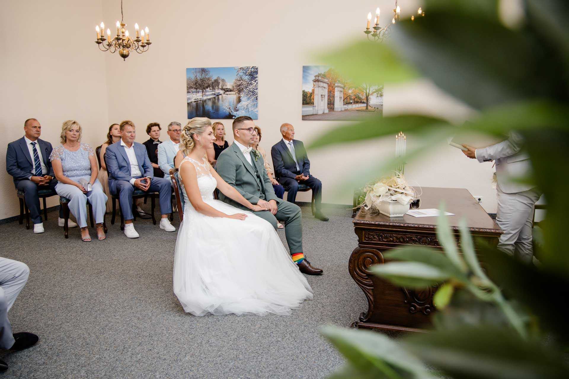 Hochzeitsfotograf Oranienburg, Hochzeitsfotos Oranienburg, Hochzeit im Standesamt Schloss Oranienburg