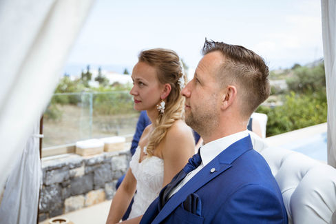 freie Trauung, Hochzeitsfotos. Inselhochzeit, Hochzeit auf Kreta