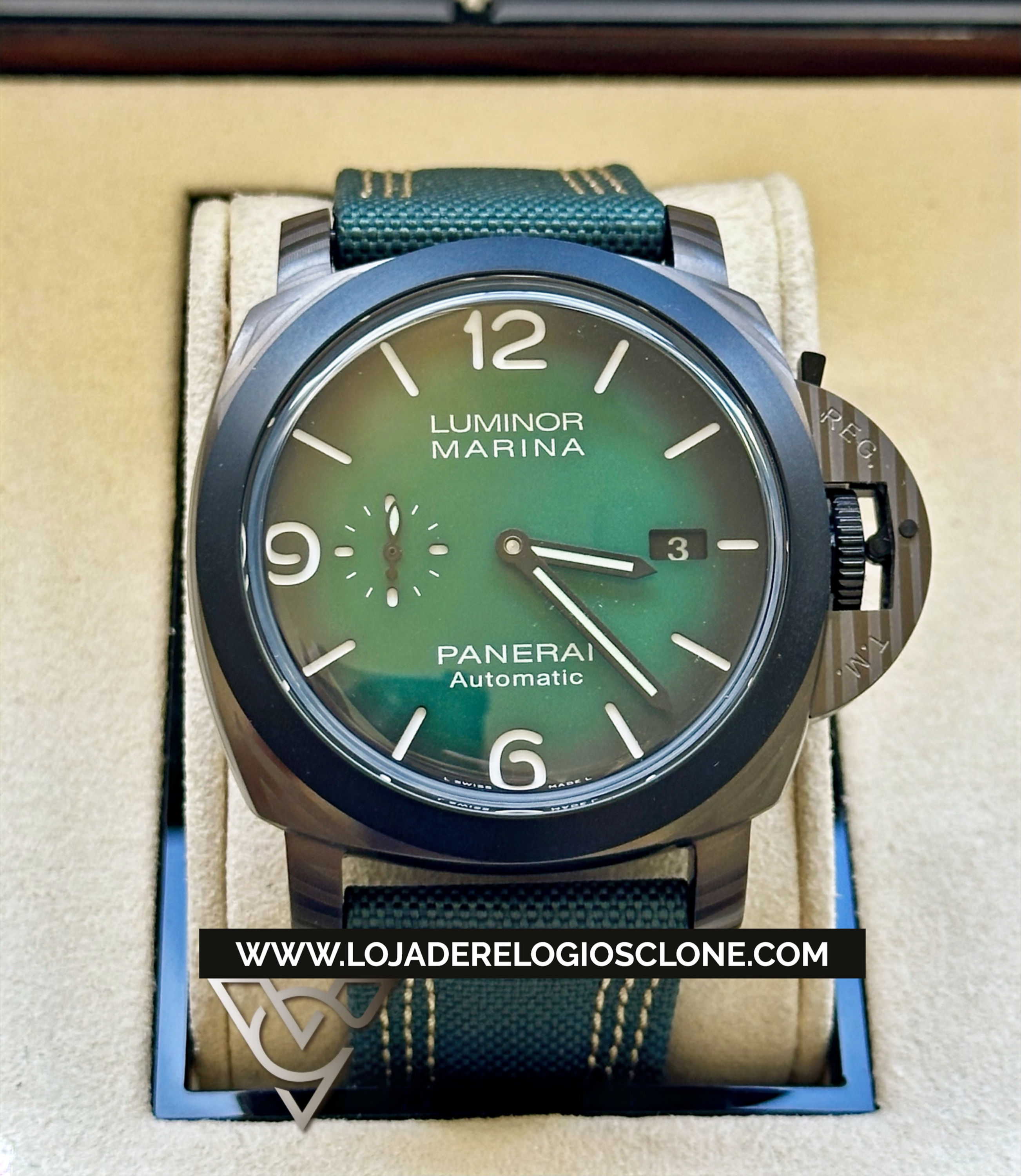 REPLICAS DE RELÓGIOS PANERAI SUBMERSIBLE ED. GUILLAUME NERY