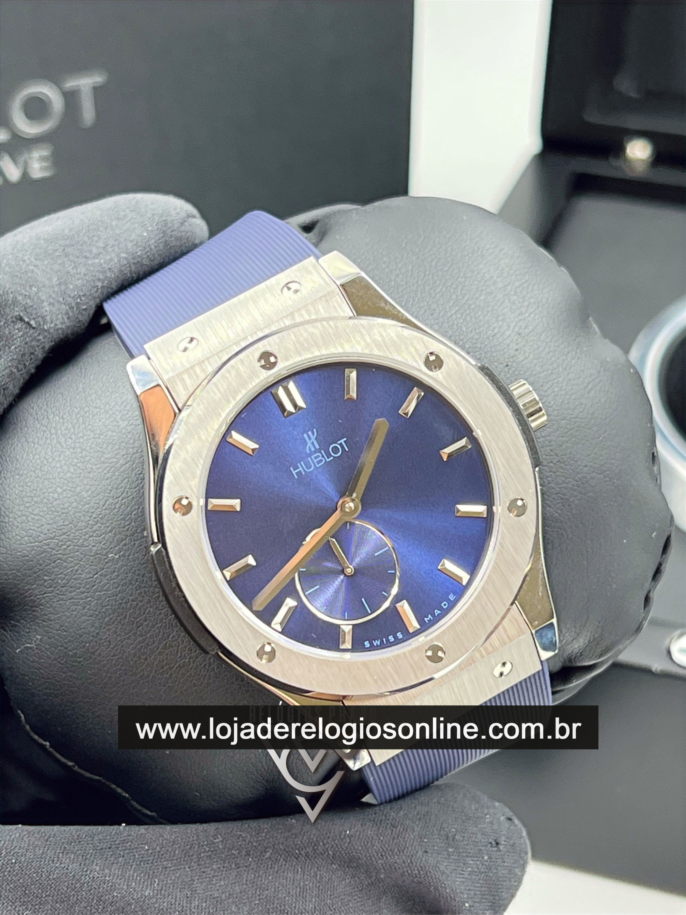 Relógios HUBLOT Classic Fusion Azul - KIT