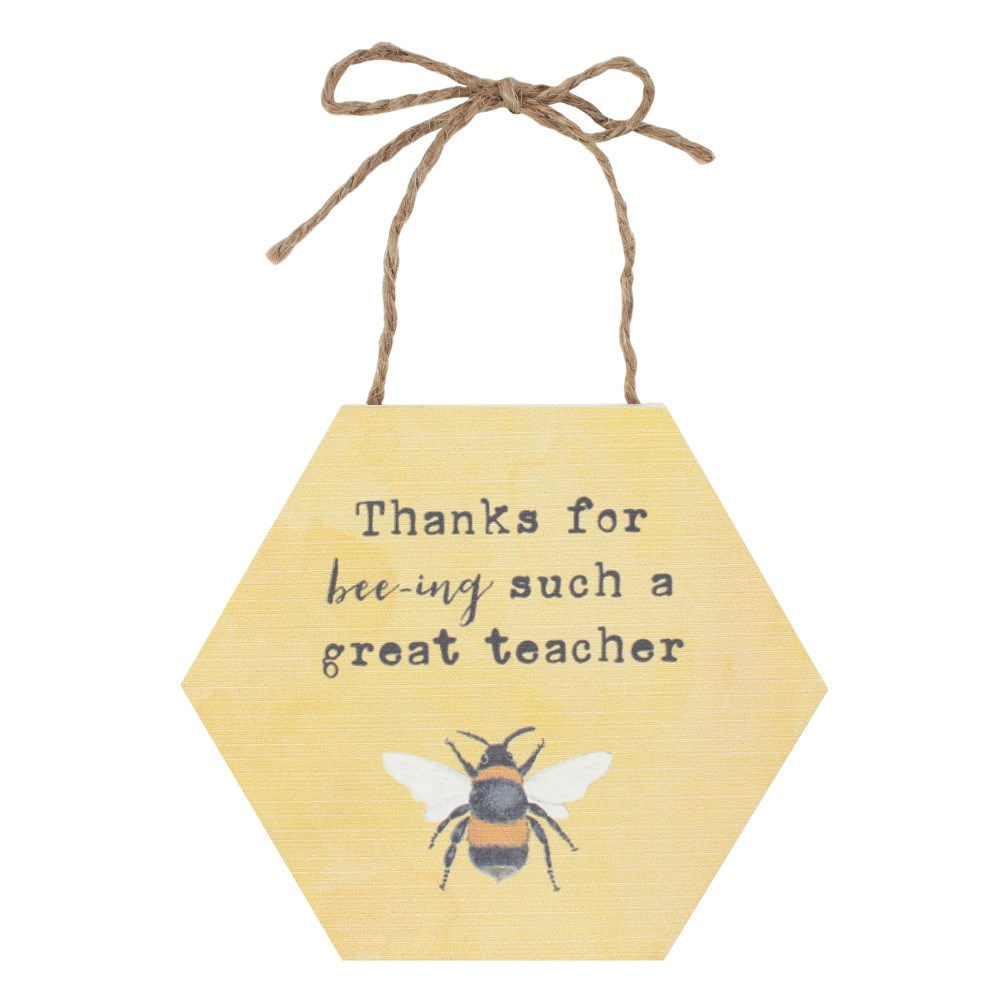 Thanks For Bee-ing Such A Great Teacher Plaque