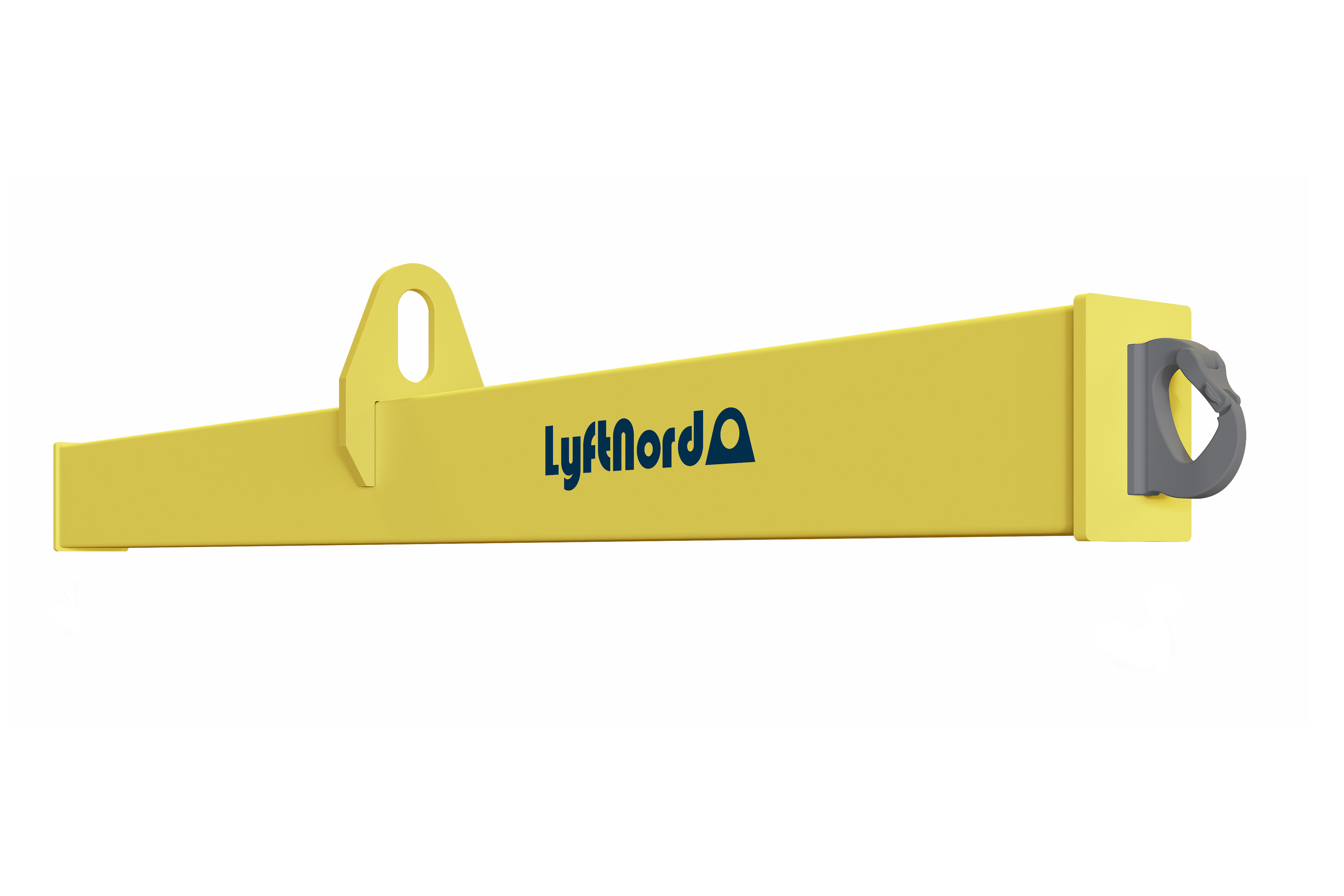 L1010. Lyftok med grävmaskinskrokar på ändarna.