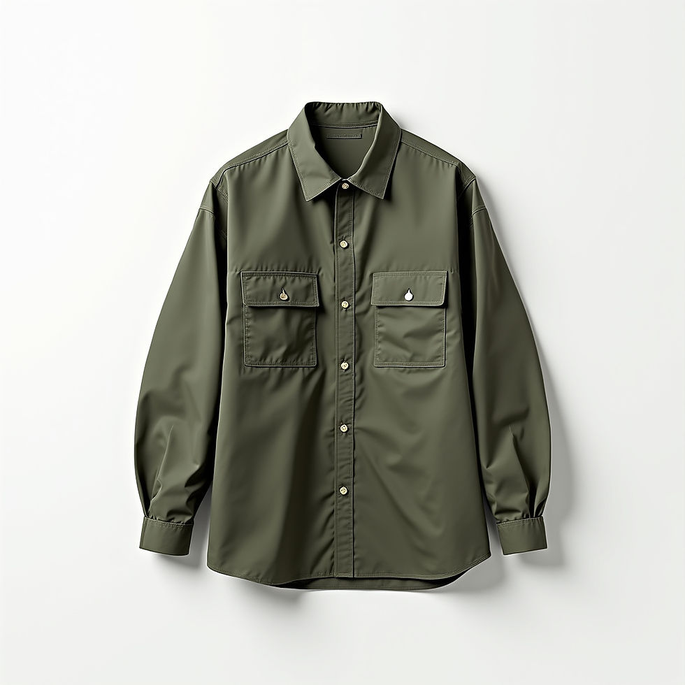 Camisa Utility Oversized