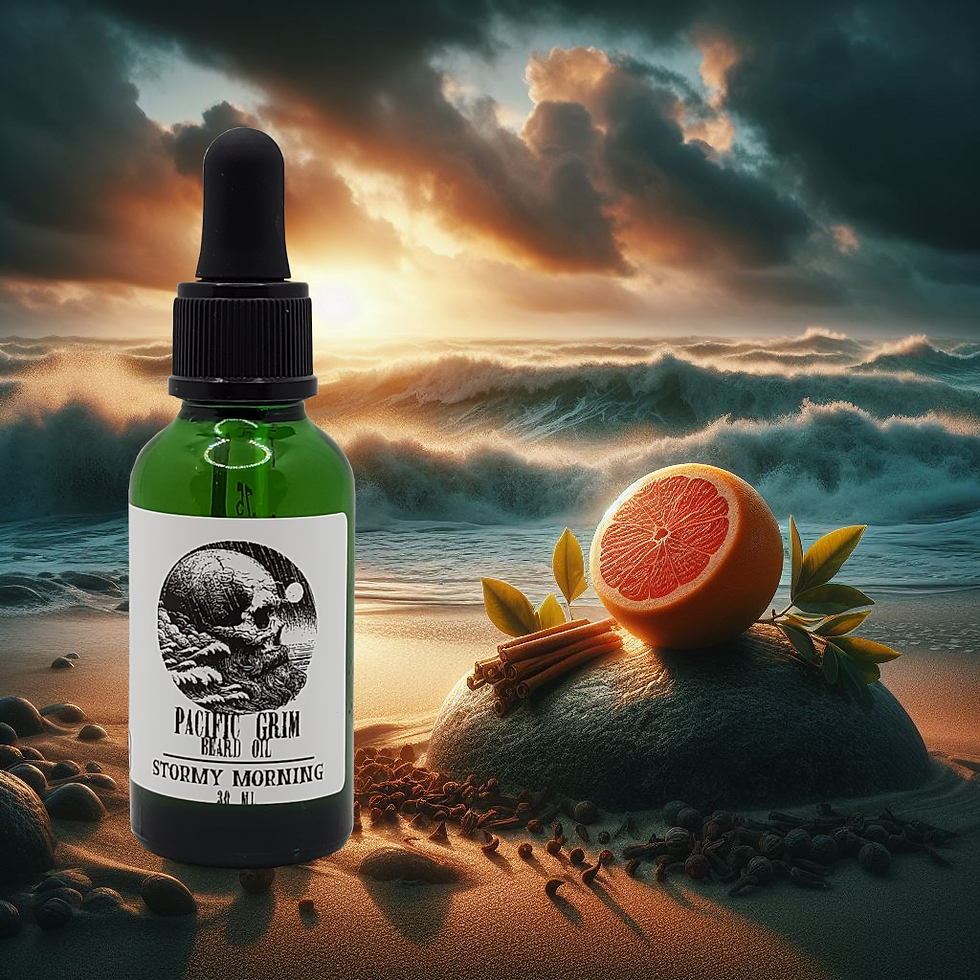 Stormy Morning Beard Oil - Grapefruit and Clove