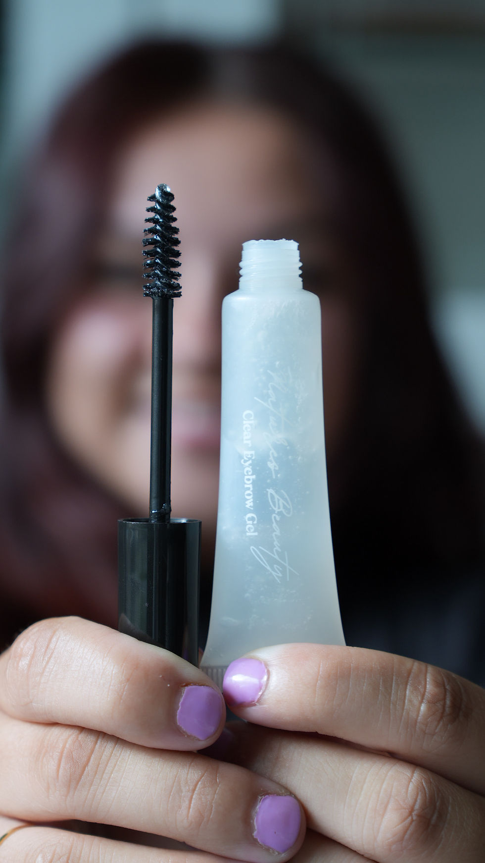 Gel transparente para cejas