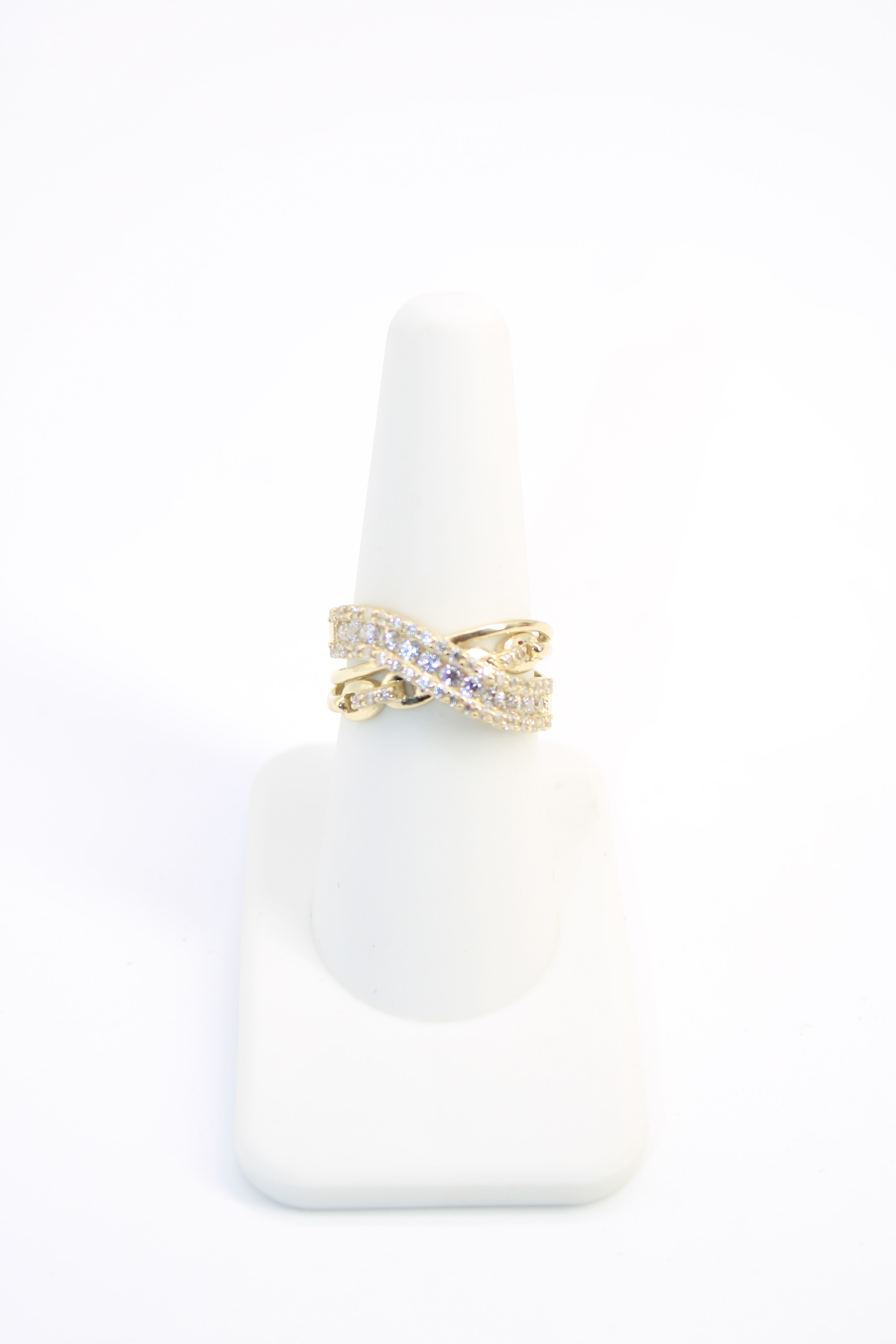 14K Nice fancy Woman Ring Cz - BTJ™