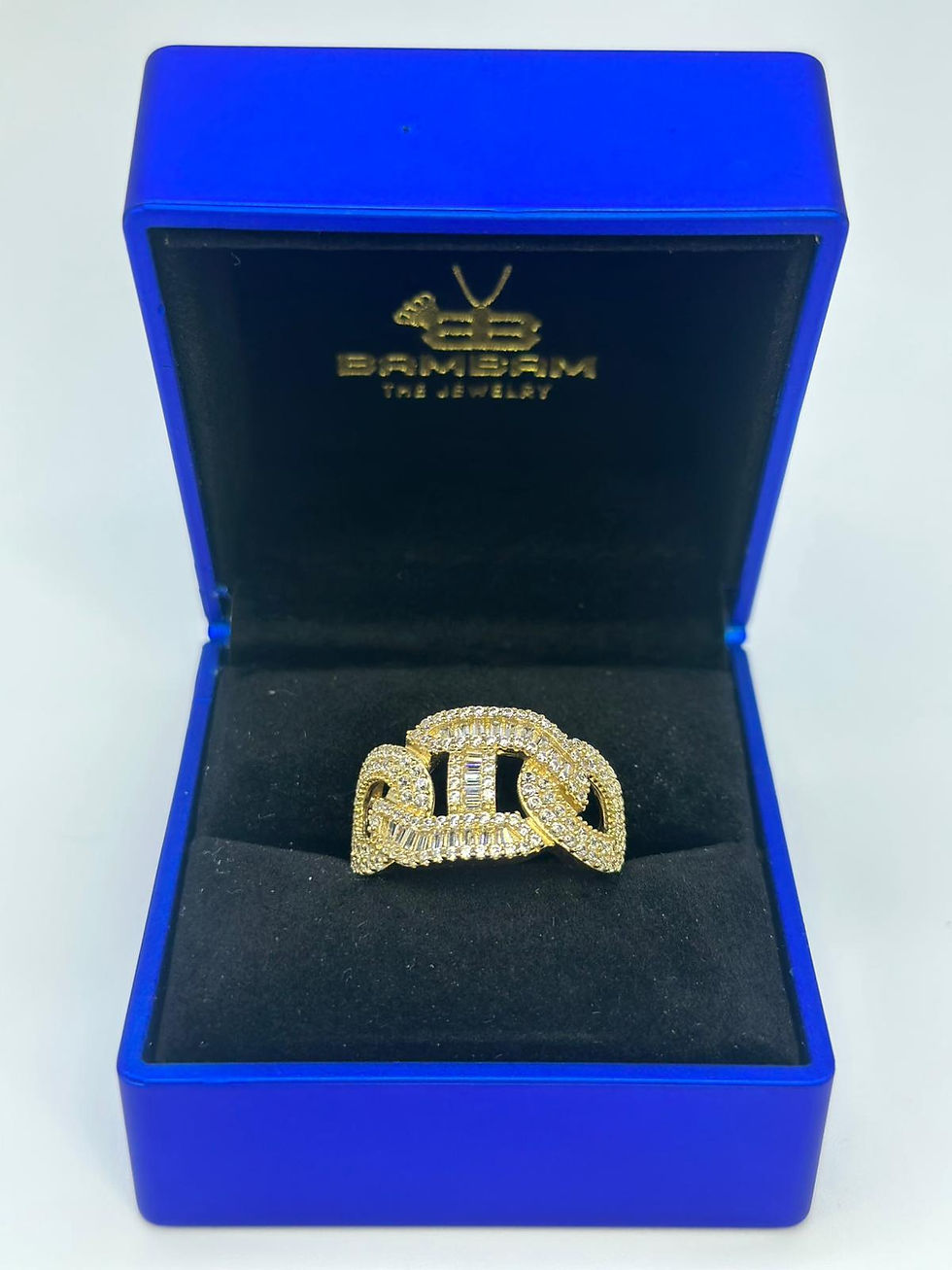 Thumbnail: 14K NICE MEN RING(CHAINS FANCY) FULL ZC-BTJ™