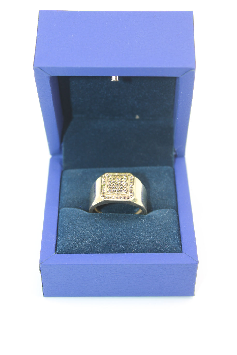 Thumbnail: 14K Tiny Nice Men Ring Cz - BTJ™