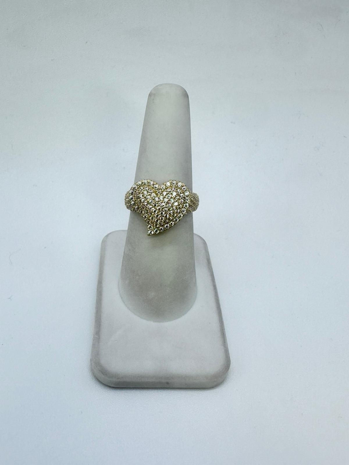 14K NICE WOMEN RING( HEARTH) FULL ZC-BTJ™
